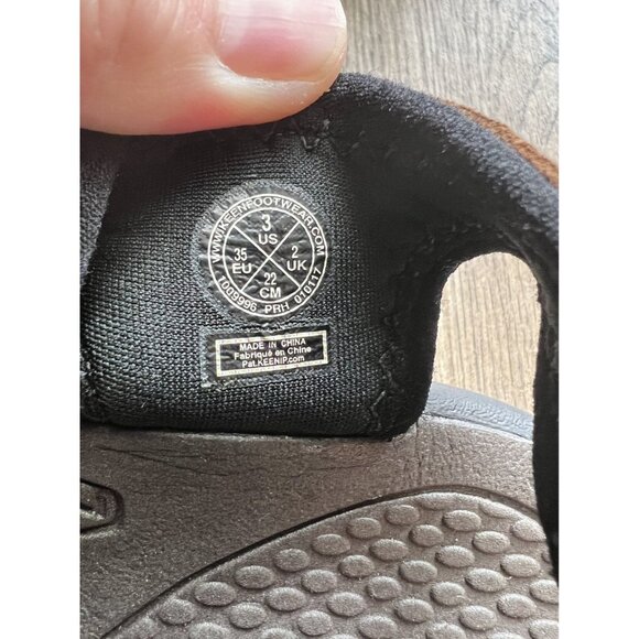 Keen Boys Brown Newport H2 Waterproof Sandals Sz 3 - Picture 8 of 9